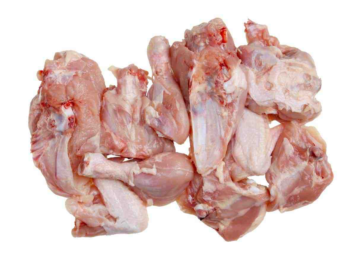 Chicken pieces
