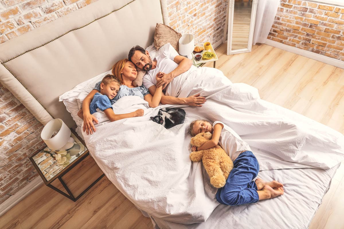 Is it safe to sleep with cats?