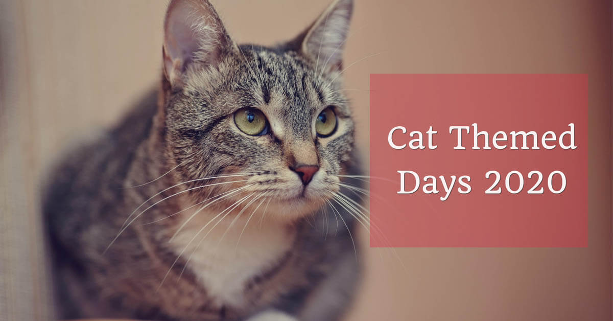 Cat Themed Official Days - January to December 2020